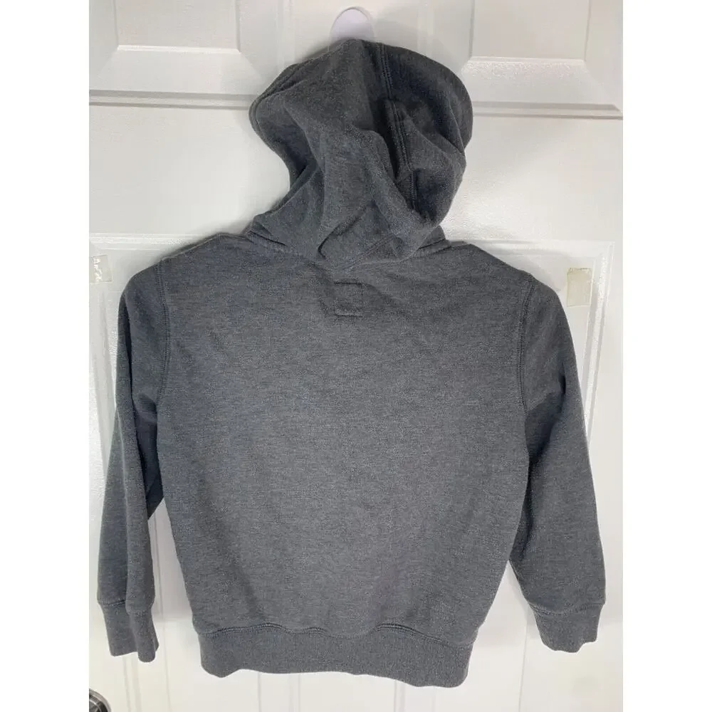 GAP Kids Gray Zip-Up Hoodie Sweatshirt Size S